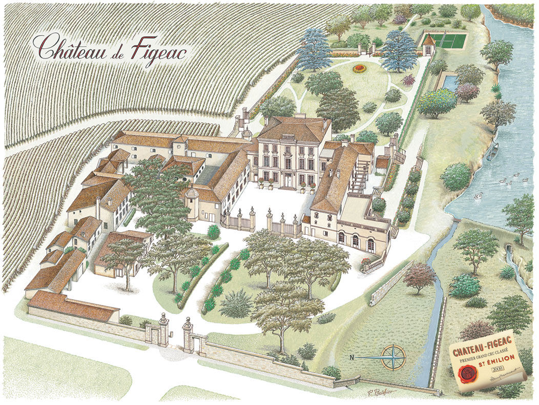 Chateau Figeac Plan