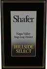 Shafer Cabernet Sauvignon Hillside Select 2017