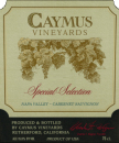 Caymus Cabernet Sauvignon Special Selection 2018