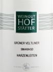 Hofstätter Grüner Veltliner Smaragd Ried Harzenleiten 2022
