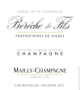 Bereche Champagne Mailly Grand Cru 2018