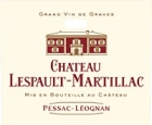 Chateau Lespault Martillac rouge 2018