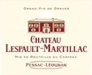 Chateau Lespault Martillac rouge 2018