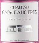 Chateau Cap de Faugeres 2018