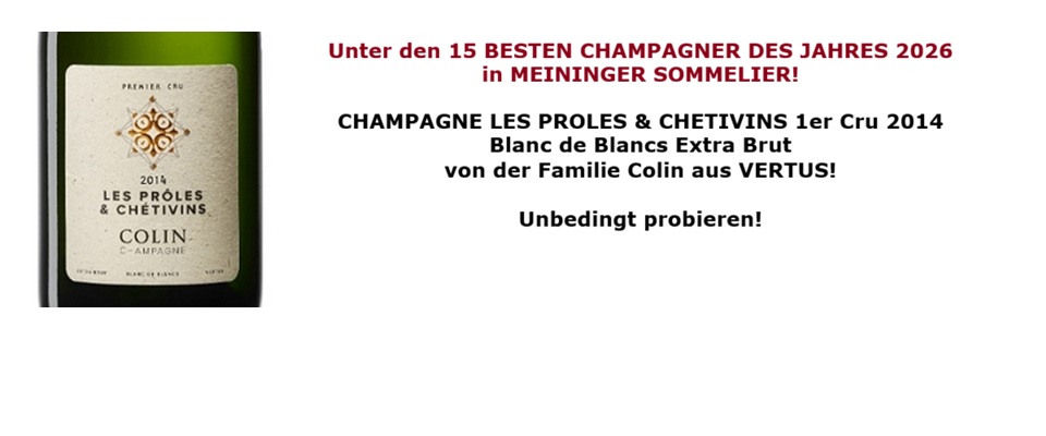 Unter den besten Champagnern des Jahres!