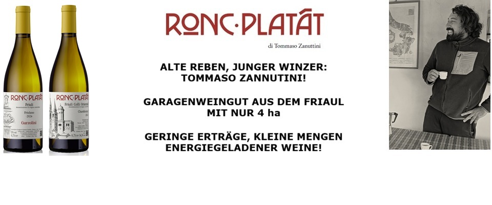 Aufstrebendes Garagen-Weingut aus dem Friaul!